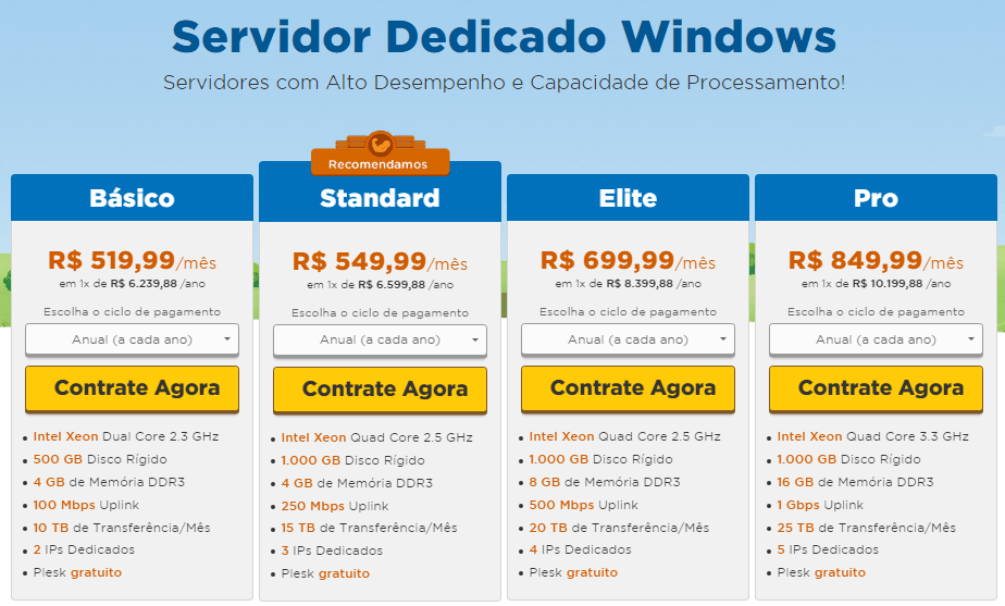 servidor dedicado hostgator brasil