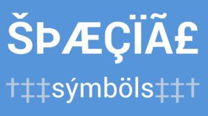 caracteres especiais em html