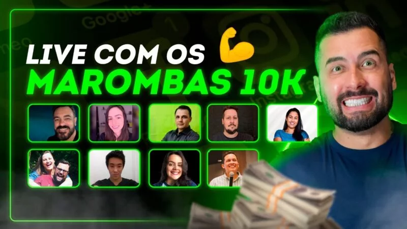 [LIVE MAROMBA] 9 Mentorados do HIPERFOCO10K que Fazem Mais de R$10.000 por mês