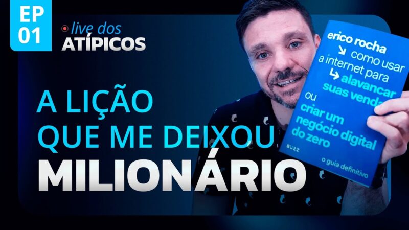 ESSA LIÇÃO ME DEIXOU MILIONÁRIO | LIVE DOS ATÍPICOS | EP #01