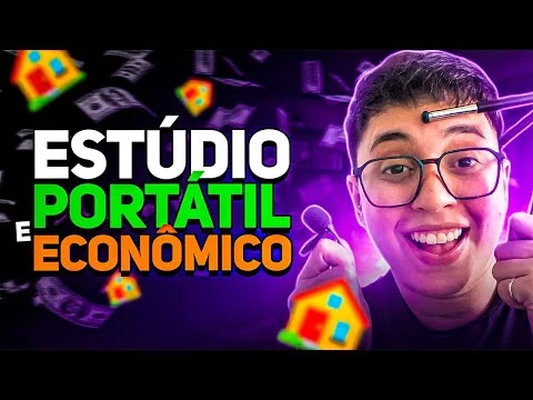 Kit Portátil e Simples Para Gravar Vídeo Com Qualidade Mesmo Sem Ser Profissional