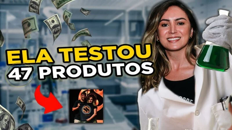 Testou 47 produtos e faturou R$ 1 milhão com Dropshipping - Barbara Mello