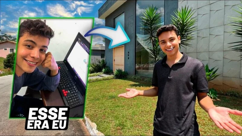 COMO FIQUEI RICO ANTES DOS 21 COM A INTERNET | Minha História Completa - Thiago Hora