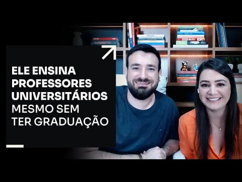 ELE ENSINA PROFESSORES UNIVERSITÁRIOS MESMO SEM TER GRADUAÇÃO | ERICO ROCHA