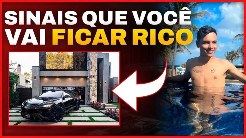 5 SINAIS QUE VOCÊ SERÁ UM MILIONÁRIO! (Infalível)