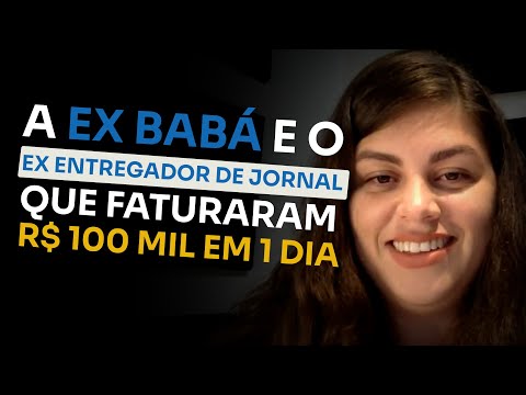 A EX BABÁ E O EX ENTREGADOR DE JORNAL QUE FATURARAM R$100 MIL EM 1 DIA | ERICO ROCHA