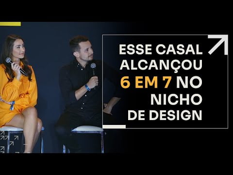 ESSE CASAL ALCANÇOU 6 EM 7 NO NICHO DE DESIGN | ERICO ROCHA