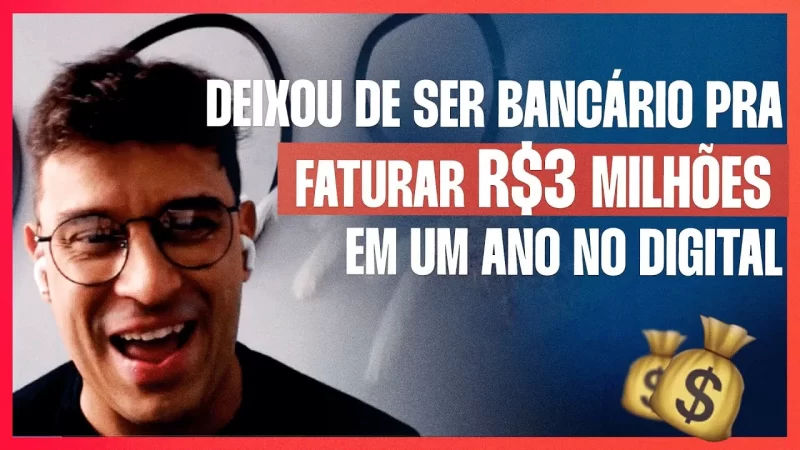 DEIXOU DE SER BANCÁRIO PRA FATURAR R$3MM EM UM ANO NO DIGITAL | ERICO ROCHA