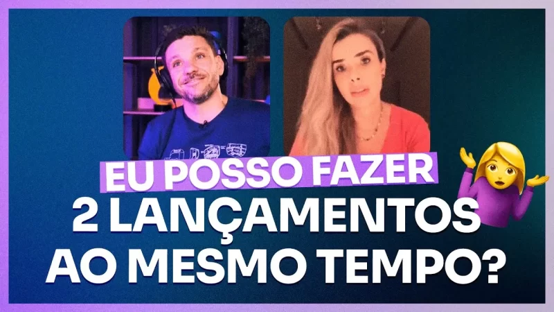 "EU POSSO FAZER 2 LANÇAMENTOS AO MESMO TEMPO?"| ERICO ROCHA