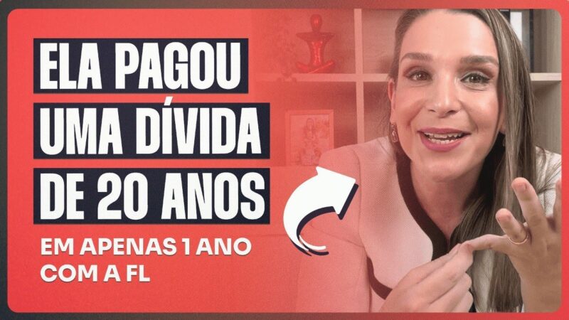 ELA PAGOU UMA DÍVIDA DE 20 ANOS EM APENAS 1 ANO COM A FL | ERICO ROCHA