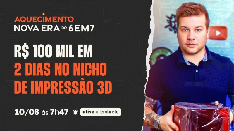 R$ 100 MIL EM 2 DIAS NO NICHO DE IMPRESSÃO 3D | Podcast Faixa Marrom AO VIVO c/ Guilherme Vazan