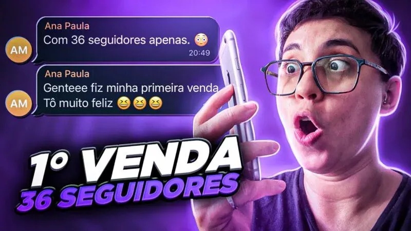 Tinha só 36 SEGUIDORES E VENDEU fazendo isso! 😱