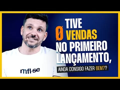 TIVE 0 VENDAS NO PRIMEIRO LANÇAMENTO, AINDA CONSIGO FAZER 6EM7? | ERICO ROCHA