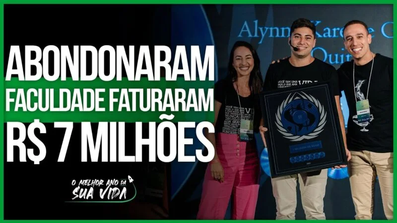 Eles abandonaram 11 anos de faculdade e faturaram R$ 7 milhões com Dropshipping - Alynne e Gustavo