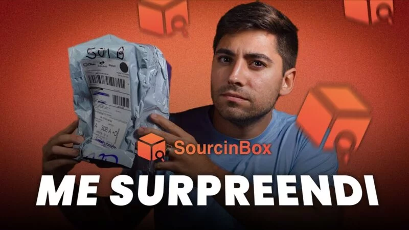 COMPREI UM PRODUTO VENCEDOR NA SOURCEINBOX, OLHA COMO ELE CHEGOU!