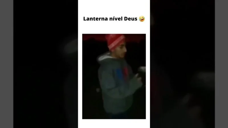 Olha a potência dessa lanterna!
