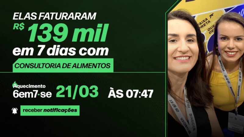 Elas faturaram R$ 139 mil em 7 dias com consultoria de alimentos | Podcast Faixa-Marrom AO VIVO