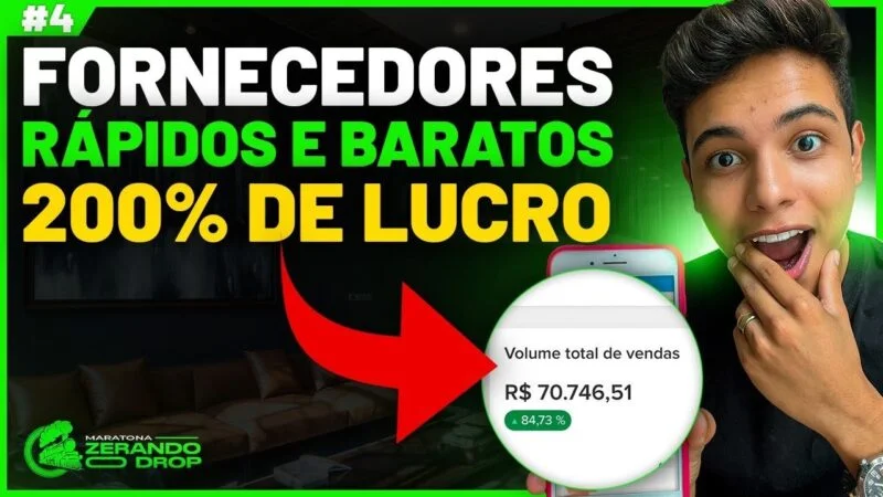 COMO ACHAR FORNECEDORES BONS E BARATOS QUE ENTREGAM RÁPIDO - Maratona Zerando o Drop [Aula 04]