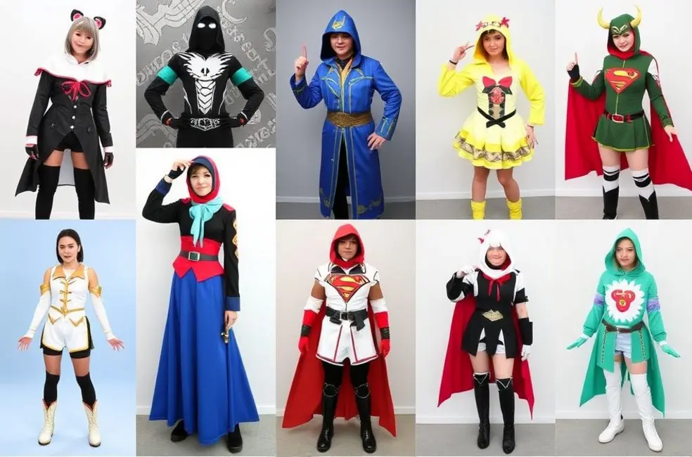 Trajes de cosplay aliexpress disponíveis para compra no AliExpress