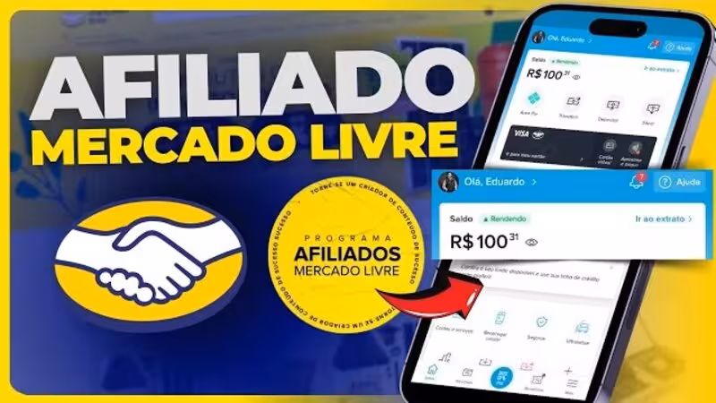 Iniciante como afiliado Mercado Livre: guia completo